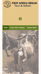 Mobile Screenshot of fadsafaris.com