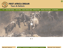 Tablet Screenshot of fadsafaris.com